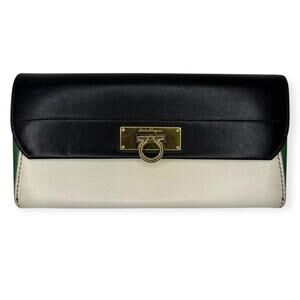 Salvatore Ferragamo Gancini Long Wallet